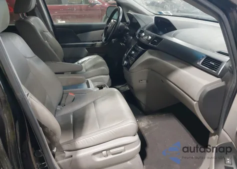 2012 Honda Odyssey Ex-L из США, поврежденный, VIN 5FNRL5H61CB055762